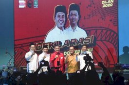 Deklarasi di Karebosi, Dilan Perkenalkan Visi Makassar Kota Sombere