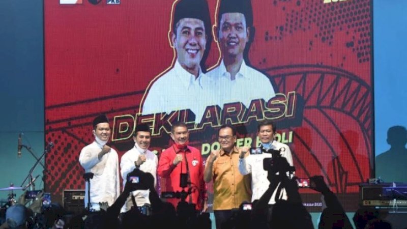 Deklarasi di Karebosi, Dilan Perkenalkan Visi Makassar Kota Sombere