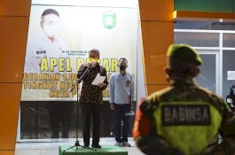 Buka Apel Gerakan 1.000 Face Shield Tingkat Kecamatan Ujung, TP Apresiasi Ulfa Lanto