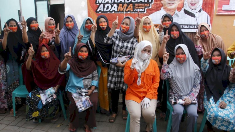 Ini Bukti Dukungan Danny-Fatma Tersebar Merata di Kota Makassar