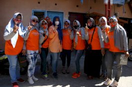 Kampanye Bareng Komunitas Perempuan Mariso, Fatma: Saya Tidak Berjuang Sendiri