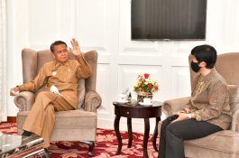 Temui Gubernur Sulsel, Dirut PT IKI Komitmen Tuntaskan Kemiskinan di Wilayah Kepulauan