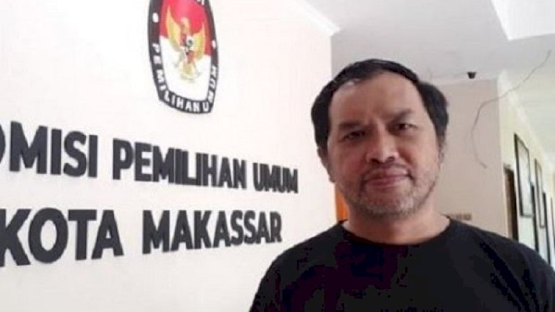 Anggota KPU Makassar Divisi Teknis Penyelengaraan, Gunawan Mashar