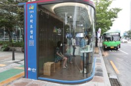 Di Halte Bus Ini Covid-19 Bisa Hilang