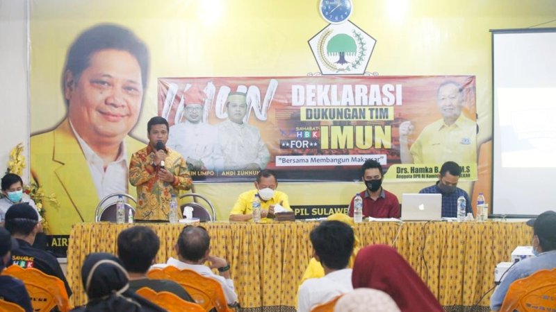  Sahabat HBK Siap Berjuang Menangkan Irman-Zunnun di Pilwalkot Makassar