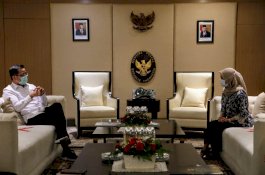 Bupati Luwu Utara Temui Mensos: Bahas Bantuan Jadup Bagi Warga Terdampak Bencana