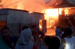 Kebakaran Hebat di Palanro, Ibu dan Anak Tewas Terpanggang Api