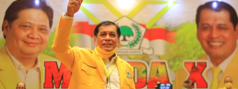 Negosiator Ulung, Nurdin Halid Lahirkan Ketua Golkar Sulsel Dalam Waktu 3 Jam