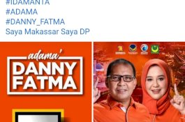 Bukti Dukungan, Netizen Ramai-ramai Jadikan Nomor Urut 1 ADAMA’ Foto Profil