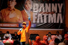 Warga Bara-barayya Pilih Danny-Fatma karena Punya Gagasan Realistis