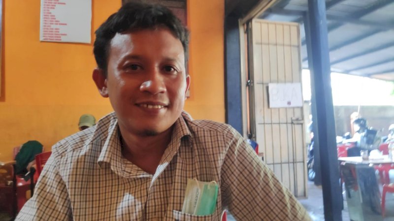 Aktivis pemuda sekaligus warga Bontoa, Abrar Rahman.