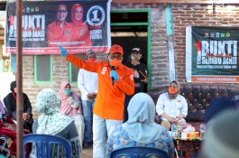 Persoalan Air bersih dan Seritifikat Tanah di Untia Jadi Perhatian Pasangan Danny-Fatma