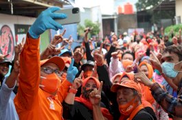 Tokoh Masyarakat dan Warga Laikang Kompak Menangkan Danny-Fatma di Pilkada Makassar