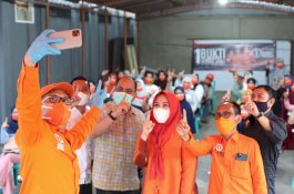 Bersua di Mamajang Danny-Fatma Saling Puji di Hadapan Warga