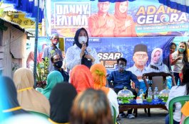 Warga Ujung Tanah Harap Danny-Fatma Lanjutkan Program Bank Sampah
