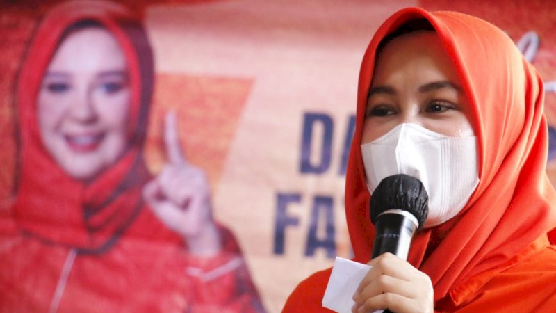 Calon Wakil Walikota Makassar, Fatmawati Rusdi Masse.