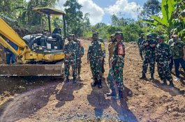 Sinergitas TNI-Polri Sukseskan TMMD ke 109 di Bulukumba, Pengerjaan Capai 78 Persen