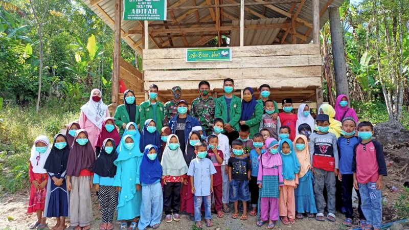 TMMD 109 Bulukumba: STAI Al -Gasali Ajar Anak Desa Mengaji dan Ilmu Agama