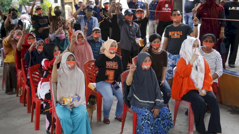 Fatmawati Rusdi hadiri kampanye dialogis di kecamatan Manggala, Minggu,(18/10).