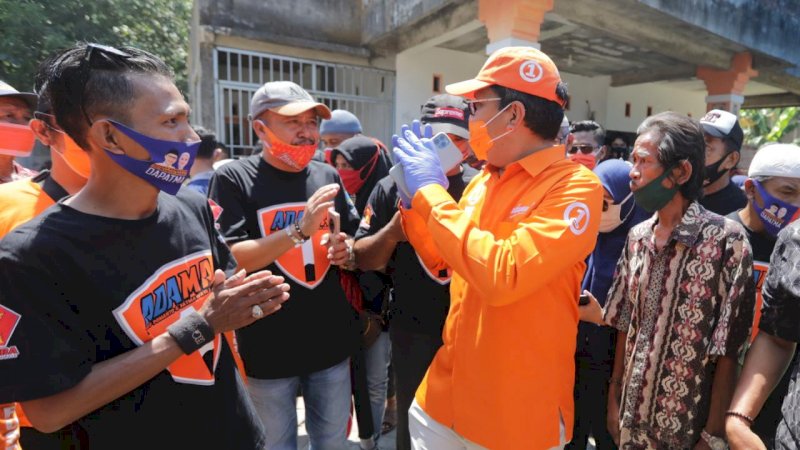 Danny Pomanto hadiri kampanye dialogis di Kelurahan Tanjung Bunga Kecamatan Tamalate, Jumat,(23/10).