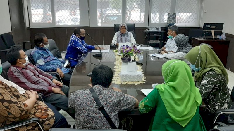 Kunjungan komisi C DPRD Gorontalo di Pemkot Makassar,(22/10).