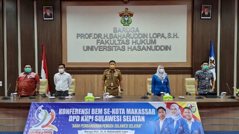 Puncak Hari Sumpah Pemuda, KNPI Sulawesi Selatan Gelar Konferensi BEM