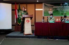 Buka Orientasi Jurnalistik, Kadiskominfo Makassar Minta Warga Nahdliyin Edukasi Warga Soal Covid