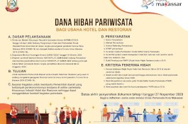 Dinas Pariwisata Makassar Akan Salurkan Dana Hibah untuk Hotel dan Restoran