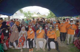 Menangkan Anir-Lutfi, Sandiaga Uno  Investasi Air Bersih ke Pangkep