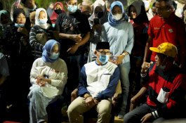 Kampanyekan Anir-Lutfi, Sandi Diajak Bupati Berinvestasi di Pangkep