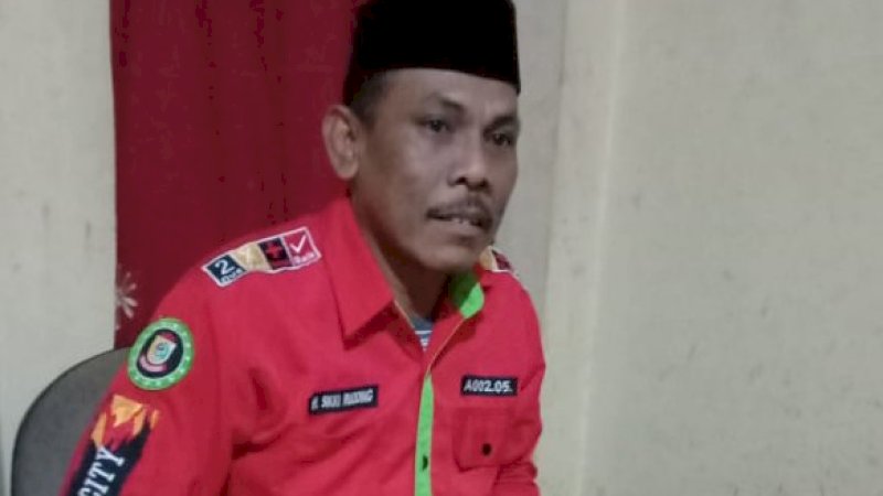 Tokoh Masyarakat Tamalate sekaligus Ketua RW 05 Kelurahan Maccini Sombala, H Sikki Ruddin 