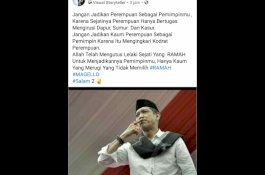 Ketua PKS Pangkep Respons Postingan Soal 