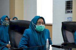 Ketua TP PKK Palopo Saksikan Pelantikan Pengurus TP PKK Pusat