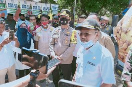 Bupati Jeneponto Sampaikan Keluhan Petani saat Launcing Komuditi Jagung Kualitas Ekspor