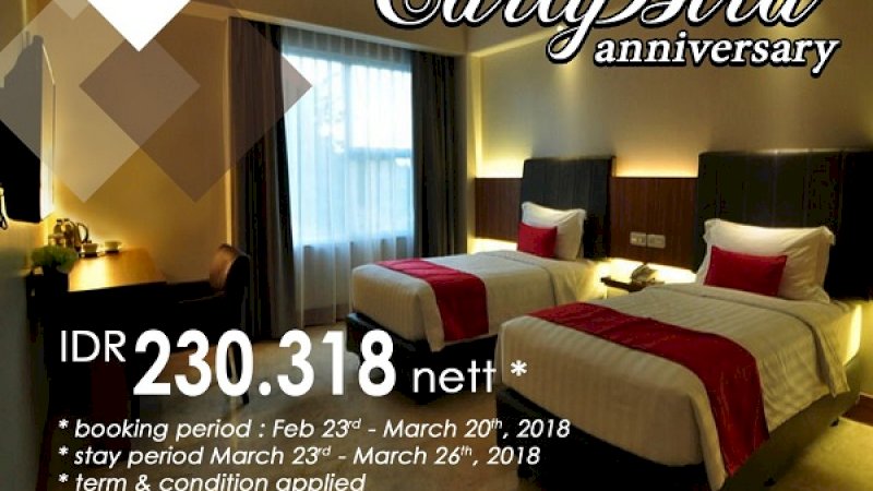 Jelang Ultah Ke 2 Demelia Hotel  Pangkas Harga  Kamar 