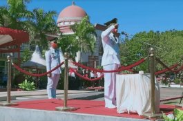 Berlangsung Khidmat, Iksan Iskandar Pimpin Upacara HUT RI di Jeneponto