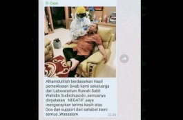 Hasil Swab Test Sekda Jeneponto dan Keluarga Negatif Covid-19