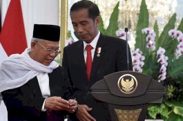 Ma'ruf Amin Tanggapi Jokowi: Saya Suka Lupa Sapa Istri Jika Tegang