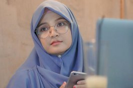 Perkenalkan Arvelia Arifin, Wanita Cantik Jubir None-Zunnun