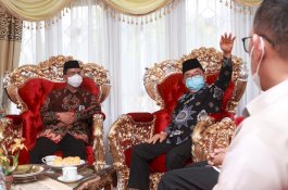 Wali Kota Palopo Paparkan Rencana Pembangunan Taman Manasik Haji ke Kakanwil Kemenag Sulsel