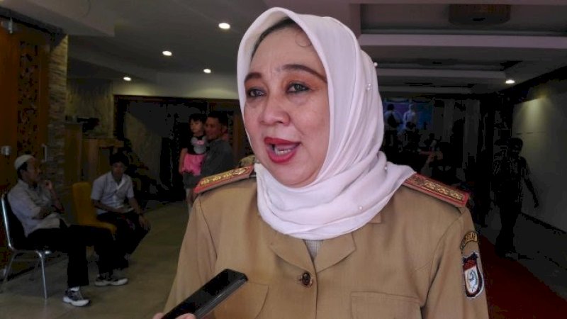 Kadis Kesehatan Makassar,  Naisya Tun Azikin. 