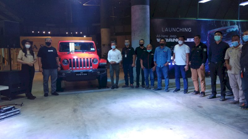 Peluncuran Jeep JL yang berlangsung di Gastros Nipah Mall, Rabu malam (25/11/2020). 