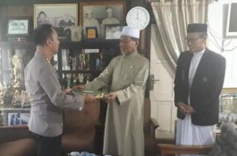 Kapolres Barru Silaturahmi dengan Pimpinan Ponpes DDI Mangkoso