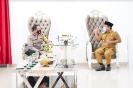 Sehari Jelang Sertijab, Brigjen Pol Yudhiawan Wibisono Temui Wagub Sulsel