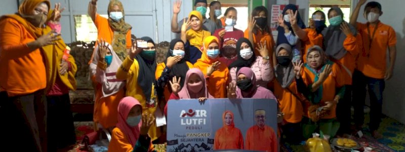 Anir-Lutfi Mulai Bagikan Kartu Bantuan Rp10 Juta per KK