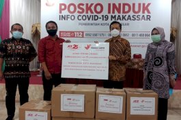 Kawan Lama Foundation Sumbang 5.000 Masker dan 75 Liter Hand Sanitizer
