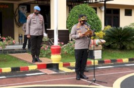 Upacara Kenaikan Pangkat Pengabdian, Kapolres Takalar: Semoga Jadi Berkah dan Motivasi