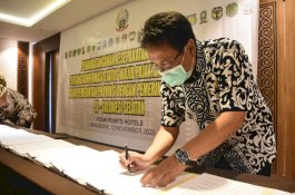 Pjs Bupati Gowa Teken Kesepakatan KSWP