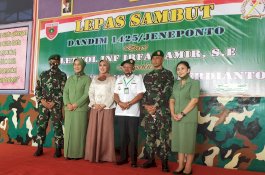 Sertijab Dandim, Bupati Jeneponto: Terus Berkarir dan Sukses di Tempat yang Baru