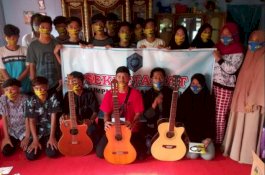 Komunitas Musik di Desa Kiru-Kiru Deklarasikan Dukungan ke Suardi-Aska
